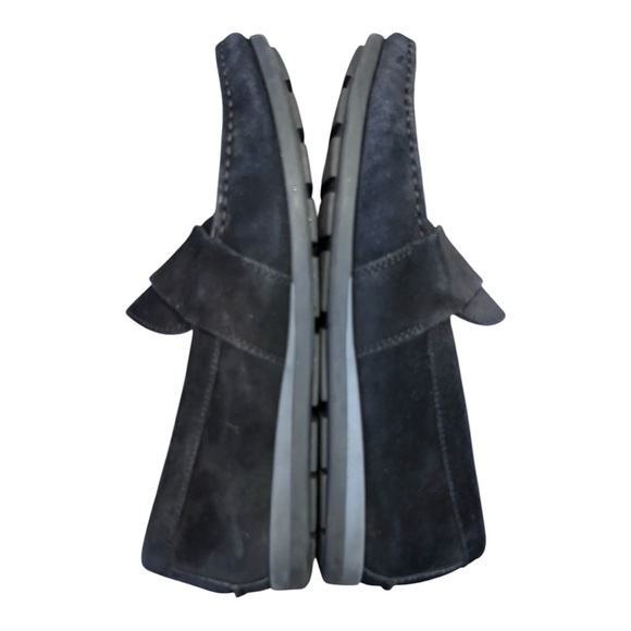 Vince Men's Black Suede Slip On Loafers - Picture 5 of 11